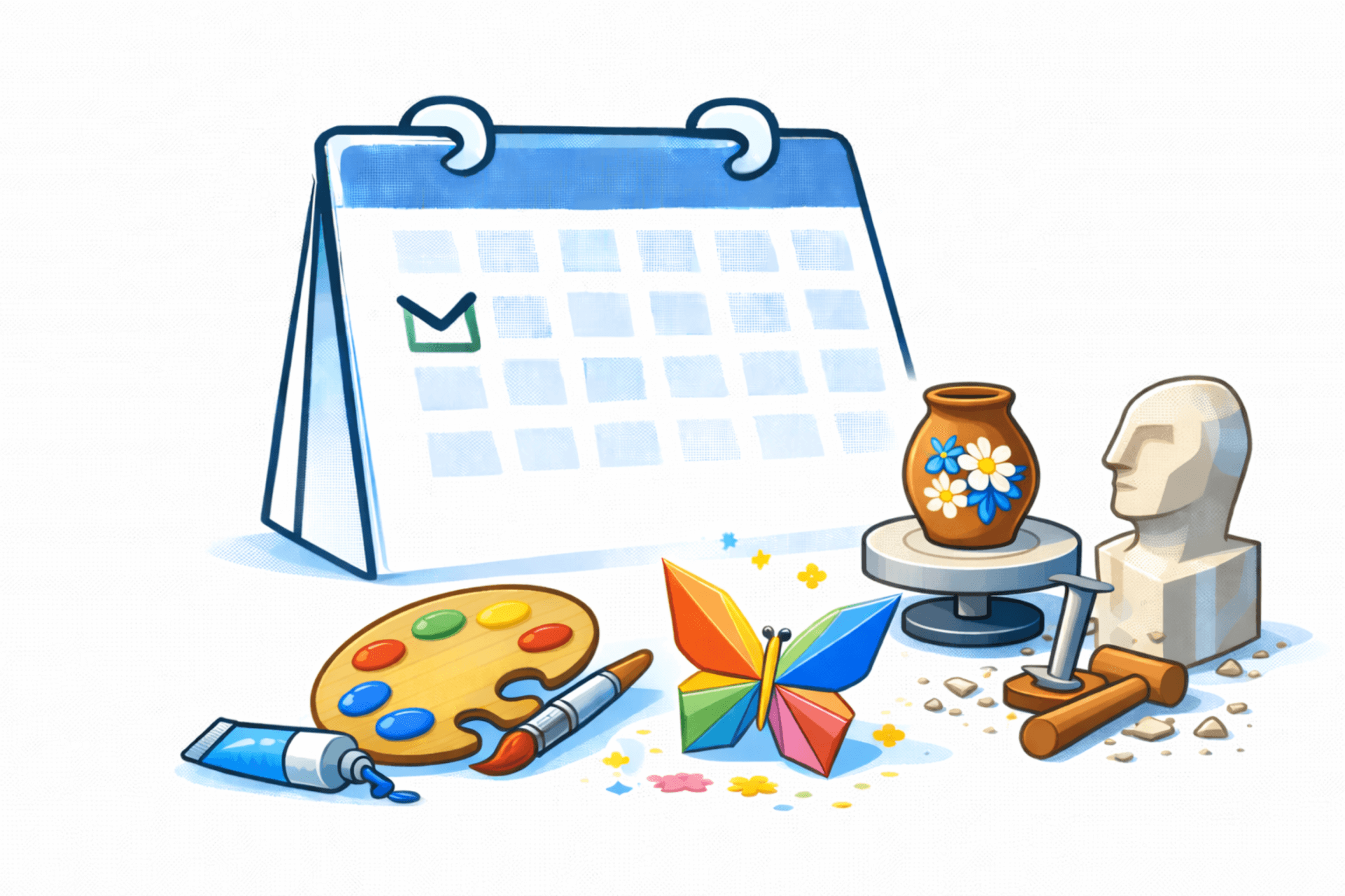 Atelier parents- enfants arts plastiques | Agenda du quartier