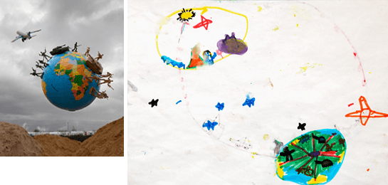 ألعاب الحرب: مشروع تصوير فوتوغرافيّ لمساعدة الأطفال على الشفاء من أثر الصدمات والنزاعات