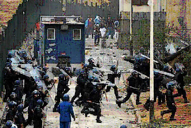 مظاهرات مدنية في الجزائر العاصمة بسبب أزمة الإسكان . 