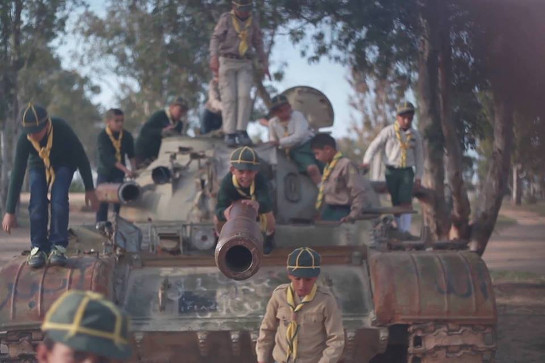 Les scouts à la rescousse © Muhannad Lamin / Libya