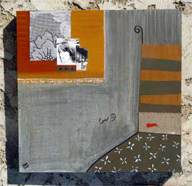 Collages by Dina El-Gharib