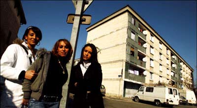 FRANCE: Young women come out of the dark