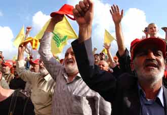 Hezbollah’s supporters flock to central Beirut: Striking for shabbiness not politics