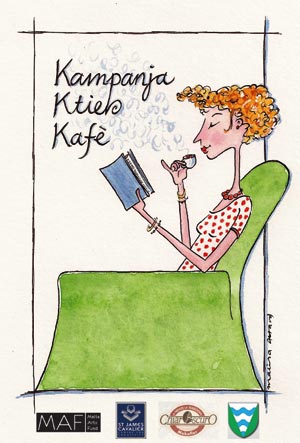 Ongoing book café campaign in Malta