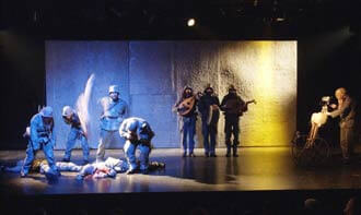 Issam Abou Khaled’s show in the “Theatre of Beirut”