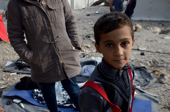 //The constant bombing of his hometown, Aleppo, made Yusef fearful of the sound of aircraft overhead. Photo: Kulsoom Rizvi/IRC