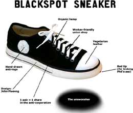 «Lâche-moi les baskets», dit la Nike à la Blackspot sneaker