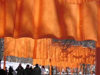 //Christo et Jeanne Claude , Central Park (N.Y.)