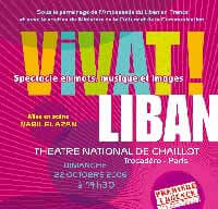 Concert spectacle V I V A T ! LIBAN