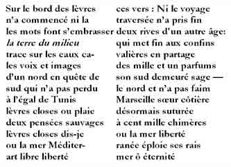 Terre du milieu mère Méditerranée