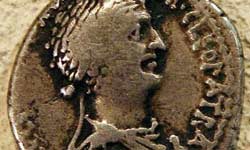 Le profil grognon de Cléopâtre…