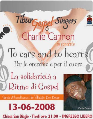 Tibur Gospel Singer & Charlie Cannon