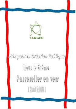 Prix de Tanger pour la création poétique