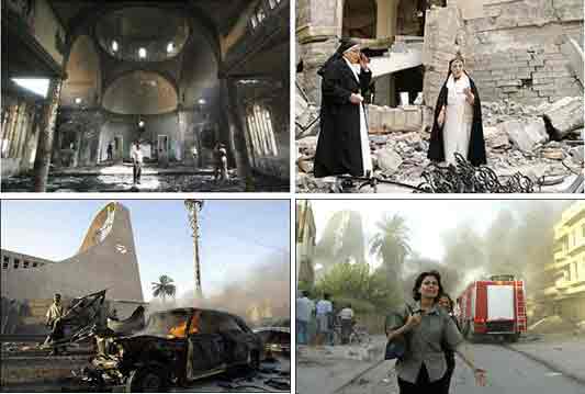 En suivant six lignes de vie de Bagdad à Damas