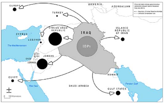 La Syrie, premier pays d’accueil des réfugiés iraquiens