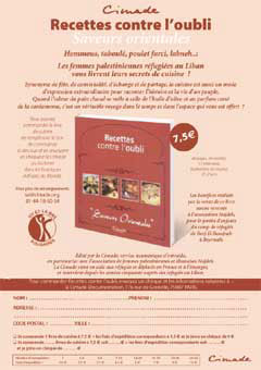 Recettes contre l’oubli