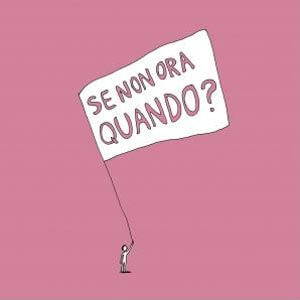 Les Italiennes dans la rue