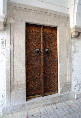 C’est une chambre bleue…