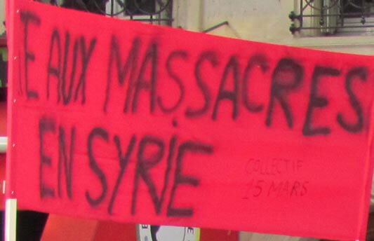 Ne laissons pas les Syriens seuls