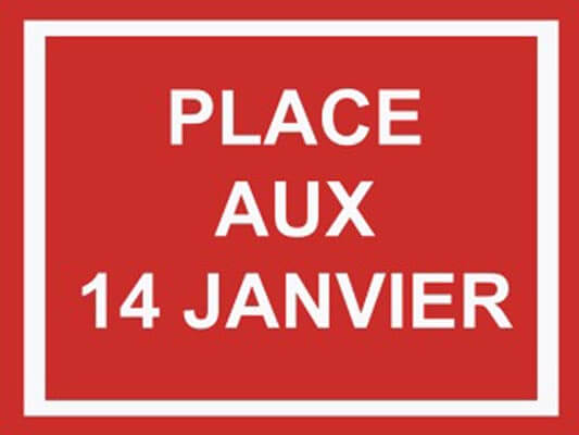 Place aux 14 Janvier