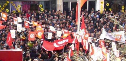 L’UGTT, plutôt des roses…