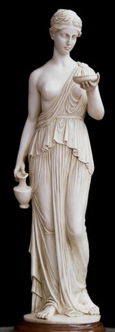 //“Hébé” ©Bertel Thorvaldsen (1806)