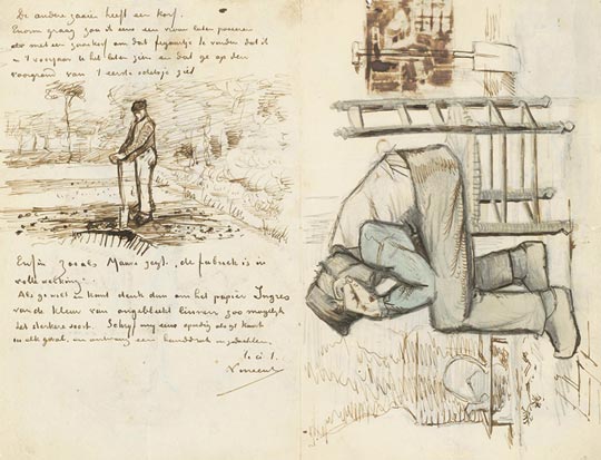 //Lettre à Théo, septembre 1881, écrite depuis Etten