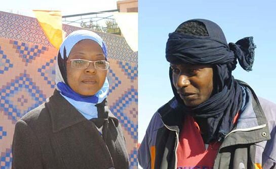 //Ahmed est dans l’action, Fatiha est dans le verbe (Ph. Nejma R.)