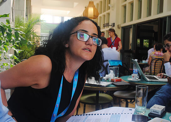 //Lina Attalah. Crédit image : Nejma Rondeleux