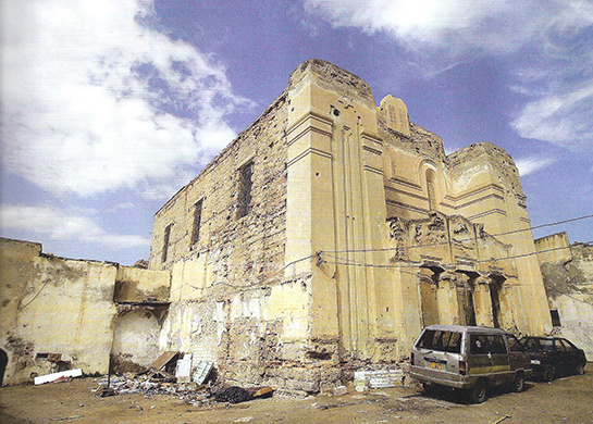 //Synagogue à l’abandon, à Tripoli, il n’y a plus de communauté juive e Libye depuis plusieurs dizaines d’années.