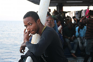 //Originaires d'Afrique de l'Ouest, les migrants ont peu de chance d'obtenir l'asile en Europe. © Stefano Liberti