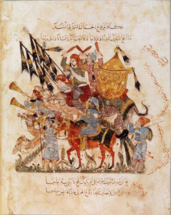 //Les Harb étaient connus pour leur habitude d’assaillir et de rançonner les caravanes de pèlerins.