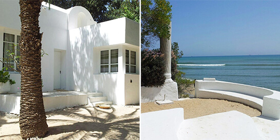 //Dar Eyquem à Hammamet. Crédit image : Jellel Gasteli 