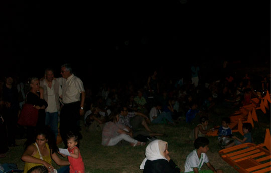 //Vue d’une partie du public du Belvédère