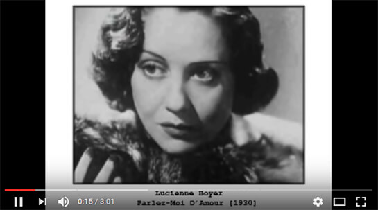 //Lucienne Boyer - Parlez-Moi D'Amour [1930] 