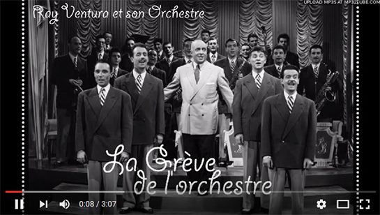 //Ray Ventura et son Orchestre - La grève de l'orchestre 