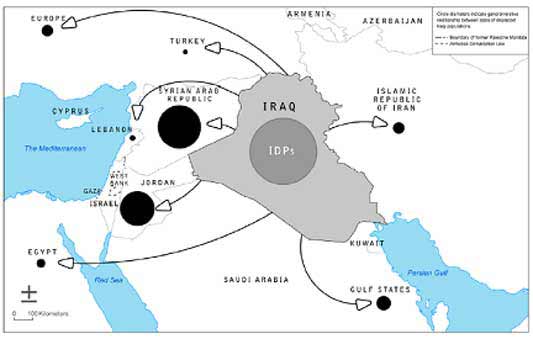 Siria, primo paese di accoglienza per i rifugiati iracheni