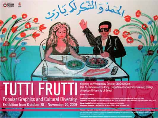 Tutti-Frutti - Popular Graphics and Cultural Diversity, Beirut