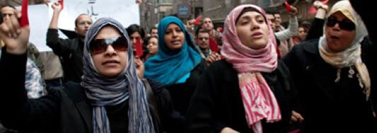 Egitto, la marcia delle donne