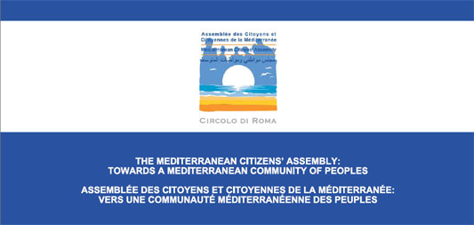 L’ Assemblea dei Cittadini del Mediterraneo, circolo di Roma presenta: “Il Cibo che Unisce”