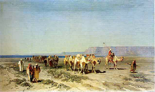 //Carovana presso il Mar Rosso (1864)