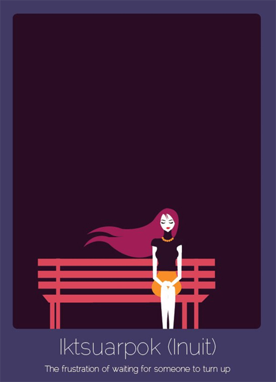 //16. Iktsuarpok (inuit): la frustrazione che si prova quando si aspetta qualcuno in ritardo