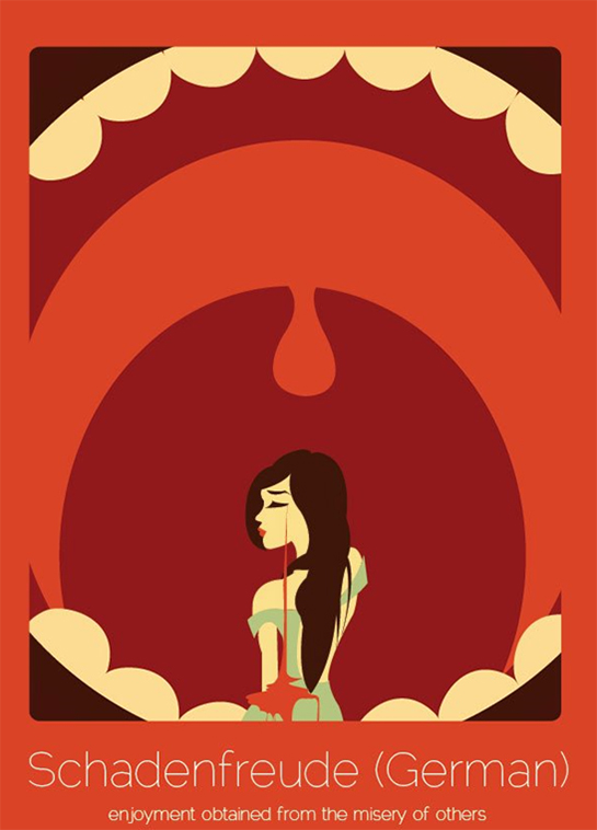 //29. Schadenfreude (tedesco): godere delle disgrazie altrui