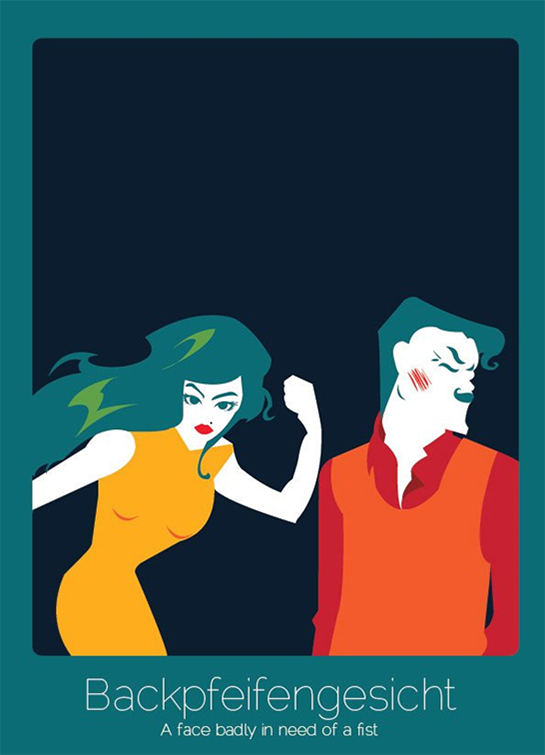 //07. Backpfeifengesicht (tedesco): una faccia che deve proprio essere presa a pugni