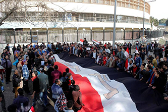 //Sit-in per il 2° anno della Rivoluzione