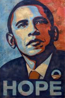 //L’Obama di Shepard Fairey.