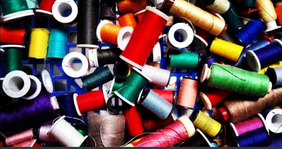 Vente spéciale mercerie fils recyclerie au bonheur des bennes Saint-Nazaire 44