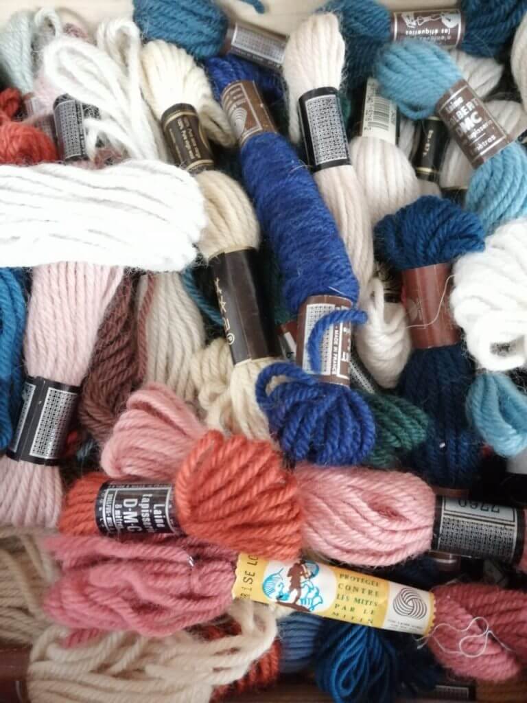 Vente spéciale mercerie broderie recyclerie au bonheur des bennes Saint-Nazaire 44