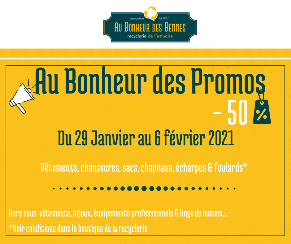 Promotion textile vêtements hommes femmes enfants recyclerie au bonheur des bennes 44 saint-nazaire