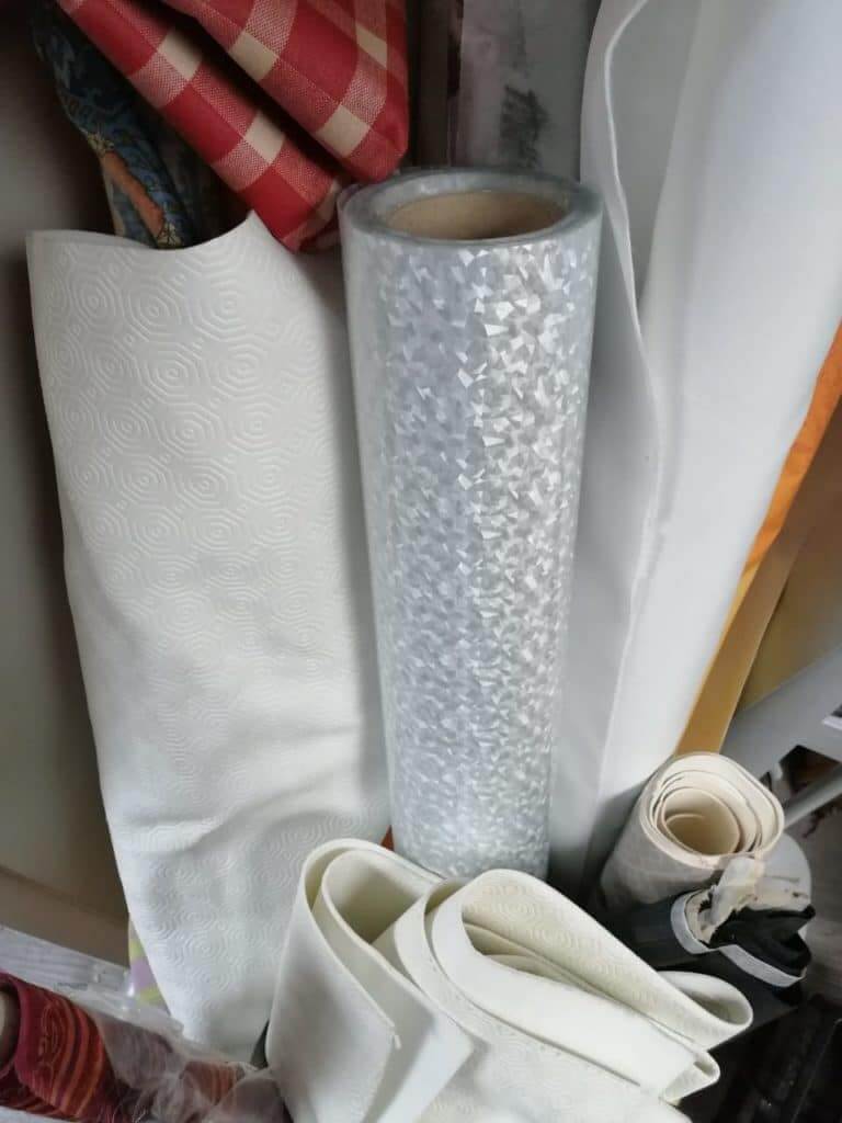 nappe Vente spéciale mercerie réemploi recyclerie au bonheur des bennes saint nazaire 44